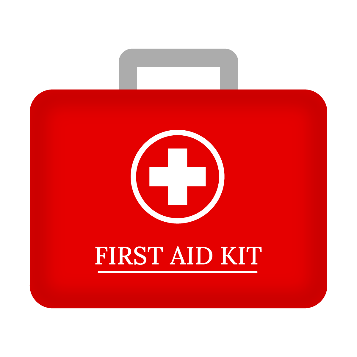 A first aid kit